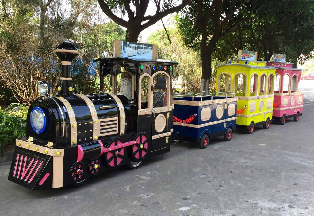 鹰潭景区广商场无轨观光小火车电动儿童游乐设备小火车可坐人户外玩具